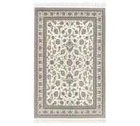 HAMID - Tapis Oriental au Design Classique, 100% Acrylique, Tapis Doux, Poils Ras, Grand Tapis pour Salon, Salle à Manger, Chambre, Couloir (225 x 150 cm)