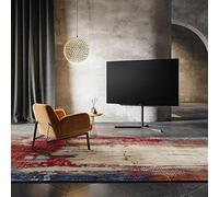 HAMID - Tapis rectangulaire Moderne et Doux en Laine des Alpes pour Salon, Chambre, Salon (230 x 160 cm, Ivoire/Rouge)