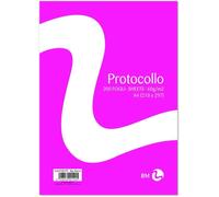 Hamiltion-0100192 Papier Protocole A4,Ligné Blanc,Papier 60 G/M²,Blister De 200 Feuilles