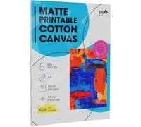 Hamiltion-10 Feuilles X A4 Toile Canevas Beaux-Arts Imprimable Jet D'encre,100% Coton 340g,Papier Photo Texturé Pour La Reproduction Fine Art,-83-10