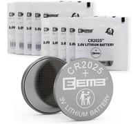 Hamiltion-10 Pack Pile Cr2025 Piles 2025 3V Lithium Bouton Batterie Pour Key Fob, Calculatrice, Compteur De Pièces, Montre, Moniteur De Fréquence Cardiaque, Moniteur De Glycémie, Etc.