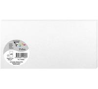 Hamiltion-11585c-Paquet De 25 Cartes Simples-Format Dl 10,6x21,3cm-210g/M²-Coloris Blanc Irisé-Cartons D'invitation Evènements Et Correspondance-Gamme Pollen-Papier Premium Lisse