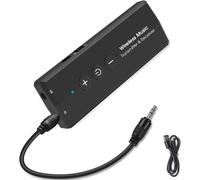 Hamiltion-3-En-1 Transmetteur Bluetooth 5.0 Récepteur Et Émetteur, Adaptateur Audio Sans Fil 3.5mm Pour Voiture/Tv/Pc/Système Audio