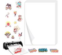 Hamiltion-30 Papier Autocollant Transparent,Feuilles Papier Autocollant Imprimante,Feuille Autocollante Imprimante A4,Film Transparent Autocollant Papier,Pour Imprimantes Laser Y Jet D'Encre