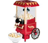 Hamiltion-41100 Machine À Pop-Corn Automatique Design Rétro Production Sans Huile Grâce Au Procédé À Air Chaud Facile À Nettoyer 1200 Watt Maxi, Rouge Or