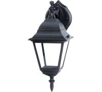 Hamiltion-44282/06 Newport Applique Extérieure Descendante, Métal/Verre, E27, 60 W, Noir