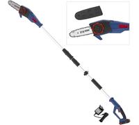 Hamiltion-58594 Ast 18-201-05 Tronçonneuse Télescopique Sans Fil (18 V, Li-Ion, Easy-Energy-Exchange, Avec Batterie Et Chargeur)