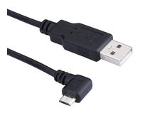 Hamiltion-5m Usb 2.0 A À Micro B Usb Câble 90 Degrés Pour Garmin Dash Cam Gps De Voiture Caméra De Vision Arrière (Micro Usb 5m Right Angle)