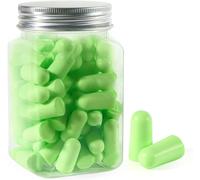 Hamiltion-60 Pièces Bouchon D'oreille,Boule Quies¿Bouchons D'reille Pour Dormir En Mousse Souple¿Bouchons Doreilles Anti Bruit Snr 33db,,Boules Reutilisable Protection Auditive Sommeil,Travail,V