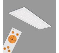 Hamiltion-7308-016 Panneau Led, Décor Étoilé, Plafonnier Réglable, Contrôle De La Température De Couleur (Cct), Télécommande Incluse, 24 Watt, 2 200 Lumen, Blanc, 1000x250x65 Mm