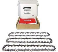 Hamiltion-91P-Lot De 3 Chaînes De Tronçonneuse Pour Guide-Chaîne De 18"" (45 Cm), 62 Maillons D'Entraînement, Faible Rebond, Compatibles Avec Husqvarna, Mcculloch, Mac Allister Et Autres