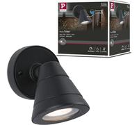 Hamiltion-94734 Luminaire D'extérieur Applique Trian Résistant À L'eau De Mer Ip44 Rond 100x125mm Max. 35v 230v Anthracite Alu Sans Ampoule Gu10, Aluminium