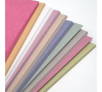 Hamiltion-A2 Recyclé Dix Couleur Pastel Sucre Papier 100 G/M² 50 Feuilles Par Bcreative®