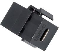 Hamiltion-Adaptateur Keystone Usb2.0 Femelle Usb-C Vers Type-C Femelle Extension Keystone Jack Coupleur Connecteur Pour Plaque Murale Câble Usb