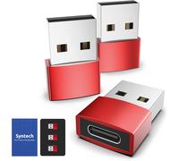 Hamiltion-Adaptateur Usb A Vers Usb C Rouge