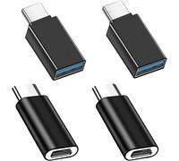 Hamiltion-Adaptateur Usb C Vers Usb Adaptateur Usb C Mâle Vers Usb 3.0 Femelle, Et Adaptateur Usb C Vers Micro Usb [4-Pièces], Pour Huawei P20/30, Smartphones Usb-C Et Périphériques Type-C