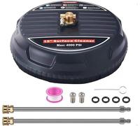 Hamiltion-Aim Tools 15 Pouce Accessoire De Nettoyeur De Surface Pour Nettoyeur Haute Pression 4000 Psi Pour Le Nettoyage Des Sols Avec 2 X 16 Baguettes D'Extension Et 2 Buses De Rechange