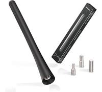 Hamiltion-Antenne Radio Voiture Courte Universel Amplifiée Autoradio Fm Am 16 Cm Toit Noyau De Cuivre À Haute Conductivité Puissante Pour Tuner Stéréo Auto Camion Suv Véhicule, Vis M4.0 M5.0 M6.0