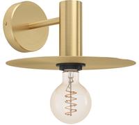 Hamiltion-Applique Murale Escandell, Lampe Élégante Pour Salon, Chambre Et Couloir, Luminaire Intérieur En Métal Laiton Brossé, Douille E27