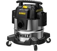 Hamiltion-Aspirateur Eau Et Poussière,Acier Inoxydable Industriel Aspirateur,1050 W, 20L, Dxv20S, Argent