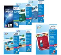 Hamiltion-Avery-1198-200 Feuilles De Papier Photo Supérieur Blanc Brillant 120g/M² . A4-Impression Laser