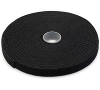 Hamiltion-Bande Auto-Agrippante En Rouleau, Gestion Des Câbles En Cuivre Ou En Fibre Optique, Découpable, Largeur 15 Mm, Longueur 10 M, Noir