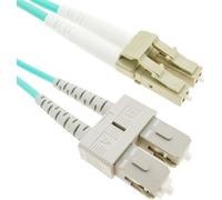 Hamiltion-Bematik-Câble À Fibre Optique Om3 Lc À Sc Duplex Multimode 50/125 De 7M