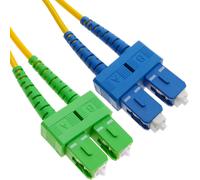 Hamiltion-Bematik-Cable Fibre Optique Sc/Pc Sc/Apc Duplex Monomode 9/125 De 1 M Os2
