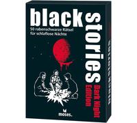 Hamiltion-Black Stories 109679 Dark Night Edition Lot De 50 Roues Noires, Le Jeu De Cartes, Multicolore-Version Allemande