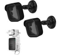 Hamiltion-Blink Lot De 2 Supports Pour Caméra D'Extérieur-Étui De Protection Résistant Aux Intempéries Et Support Mural Réglable À 360 ° Avec Module Blink Sync-2 Supports Pour Caméra D'Extérieur