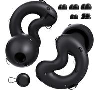 Hamiltion-Bouchon D'oreille Pour Dormir Anti Bruit Jusqu'à Nrr49db-Bouchons D'oreille En Silicone Ultra Doux Et Réutilisables Pour Bloquer Les Ronflements Pendant Le Sommeil-Xs/S/M/L/Double Layer