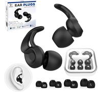 Hamiltion-Bouchon D'oreille Pour Dormir,Embouts D'oreille En Silicone 4 Tailles En Xs/S/M/L,Bouchons D'oreilles Réutilisables,Doux Et Confortables Pour Dormir,Concerts,Yoga,Voyage