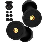 Hamiltion-Bouchon D'oreille Pour Dormir,Réduction De Bruit De 24db,Protection Auditive Boules Quies Pour Dormir,Concert,Dj¿S,Batteurs,Festivals,Avion,Sommeil (Noir,Moyen)