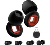 Hamiltion-Bouchons D¿Oreilles Pour Dormir Boule Quies Anti Bruit En Silicone Souple Réutilisables Et Lavables 8 Embouts En Xs/S/M/L Bouchon Oreille Antibruit Pour Sommeil Musique Travailler Concerts