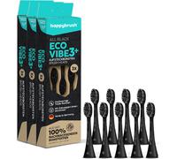 Hamiltion-® Brossettes Pour Brosse À Dents Électriques, Pack De 9 Unités Durables Pour Brosse À Dents Électrique Sonique Eco Vibe 3-Noir-3X3