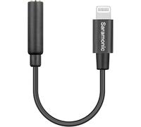 Hamiltion-Câble Adaptateur Femelle 3,5 Mm Trrs Vers Lightning, Sr-C2002 Câble Micro Lightning 3,5 Mm Vers Apple Certifié Mfi Compatible Avec Les Smartphones Et Tablettes Iphone, Ipad (6 Cm)