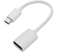 Hamiltion-Câble Adaptateur Usb Type C Otg Blanc Convertisseur Compatible Avec Samsung S21 S20 S10 S9 Xiaomi Mi 11 10 9 On The Go