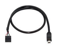 Hamiltion-Câble De Données Usb 2.0 9 Broches 10 Broches Vers Mini Usb 5 Broches 0,5 M