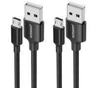 Hamiltion-Cable Micro Usb 30Cm Lot De 2 En Nylon Tressé
