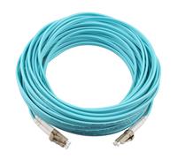 Hamiltion-Câble/Rallonge Fibre Optique-Lc/Upc À Lc/Upc Om4 Multimode Duplex 50/125 ¿m Jarretière Optique Lszh-Blindage Et Connecteur Renforcée-Perte Très Fiable (15M)