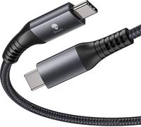 Hamiltion-Câble Thunderbolt 3 (1M),Usb-If Tb3 Câble Usb 4.0 Câble Tressé 100W/20V/5A, 40 Gbit/S 5K, Compatible Avec Mac Studio,Studio Display Thunderbolt 3 Docking/Egpu/Ssd Externe,M1 Macbok Air