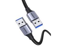Hamiltion-Câble Usb 3.0 Type A Mâle Vers Male Nylon Tressé Pour Disque Dur Externe, Lecteur Dvd, Refroidisseur Pc Portable, Hub, Tv Box, Imprimante Et Caméra (3M)