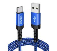 Hamiltion-Cable Usb C 3m,Câble Usb Type C Charge Rapide Qc 3.0 Nylon Tressé Cable Chargeur Usb C Pour Samsung Galaxy S20 S21 S22 S23 Plus Ultra S10 S10e S9 S8+, A21 A21s A20e A41 A51 A71,Note 20 10,P