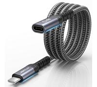Hamiltion-Câble Usb C Extension 2M, Usb Type C 3.2 Prise En Charge Des Extensions 10Gpbs 100W Et Transmission Vidéo 4K@60Hz Compatible Avec Macbook Pro/Air Ipad Pro 2021/2020 Xps 15/13 Samsung S22/S2