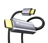 Hamiltion-Câble Usb C Vers Hdmi, 4K 30Hz Cable Usbc Type C A Hdmi, Usb C 3.1 Thunderbolt 3/4 To Hdmi Câble Pour Macbook Pro/Air, Imac, Ipad Pro, Galaxy S20 S10, Surface, Dell, Hp, 1M/3.3Ft