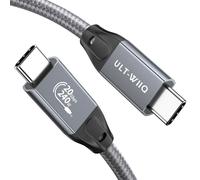 Hamiltion-Câble Usb C Vers Usb C, 20 Gbit/S De Type C 3.2 Gen2X2 Avec Taux De 20 Gbit/S, Pd 100 W 5 A, 4K @ 60 Hz Vidéo Et E-Marker Pour Thunderbolt 3/4, Macbook, Dell Xps, Ipad Pro, Hub, Moniteur (3