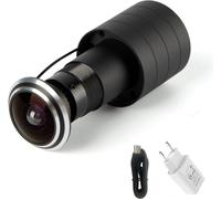 Hamiltion-Caméra De Vidéosurveillance 1080P Grand Angle 180 Degrés Avec Ouverture De Porte - Mini Judas - Wifi Connect V380 Pro App (Objectif Fisheye 1,78 Mm)
