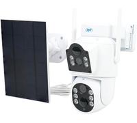 Hamiltion-Caméra De Vidéosurveillance Ip792, Double Objectif 2Mp+2Mp, Panneau Solaire 3W, Batterie Intégrée 6000Mah, Détection De Mouvement, Fente Pour Carte Micro Sd, Vision Nocturne, Audio Bidirect