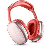 Hamiltion-Casque Bluetooth Maxi2 Casque Bluetooth 5.0 Sans Fil-Play Time 22H-Charging Time 1,5H-Microphone Intégré-Commandes Sur Le Pavillon Et Bandeau Réglable, Couleur Rouge