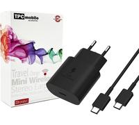 Hamiltion-Chargeur Secteur Rapide 25 W Usb Type C (Usb-C) Pour Samsung S21 Fe, S22, S23, S23 Fe, A05, A05s, A23, A24, A33, A34, A52s, A53, A54, A73, Z Flip3, Z Fold3, Z Flip4, Z Fold4. Z Flip5 , Z Fo